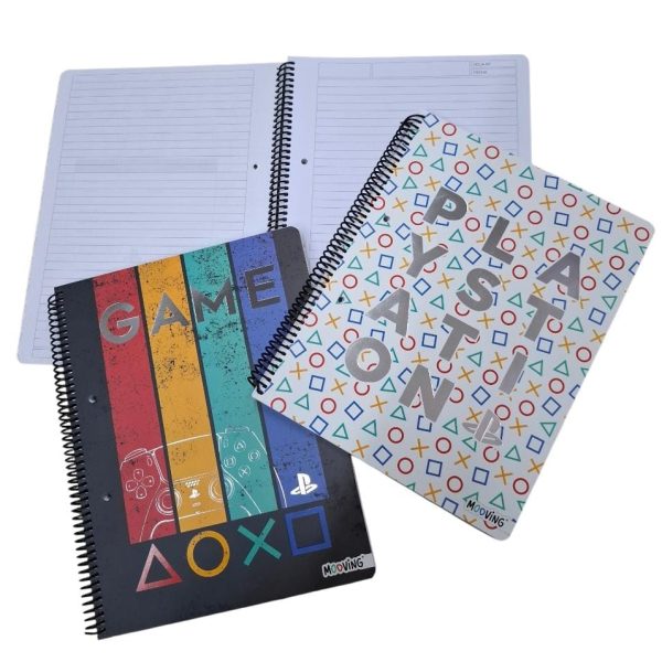 Cuaderno universitario 80 hoja rayadas GAME-00645