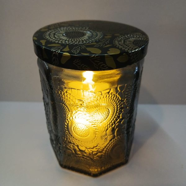 Portavela 7x8 vidrio con tapa trabajados-11179