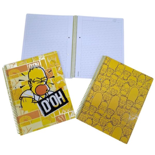 Cuaderno universitario 80 hojas rayadas HOMERO-33562