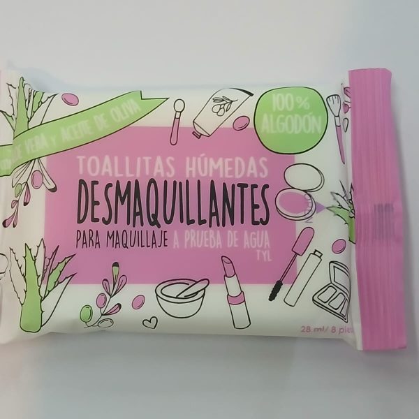 Toallitas húmedas Desmaquillantes para maquillaje a prueba de agua-26883