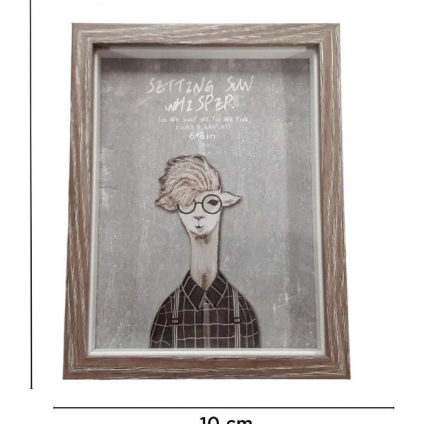 Portarretrato 10x15 madera con profundidad- 37113