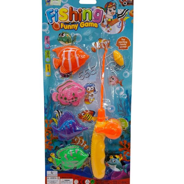 Juego de pesca corto en blister- 10448