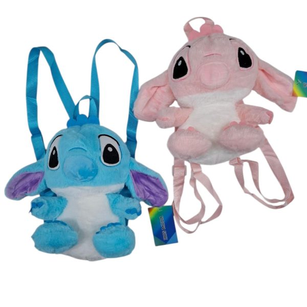 Mochila peluche 22 m STITCH-12412