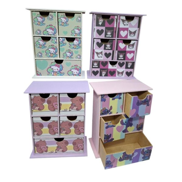 CAJA MULTIUSO 13X19CM 5 CAJONES-4579