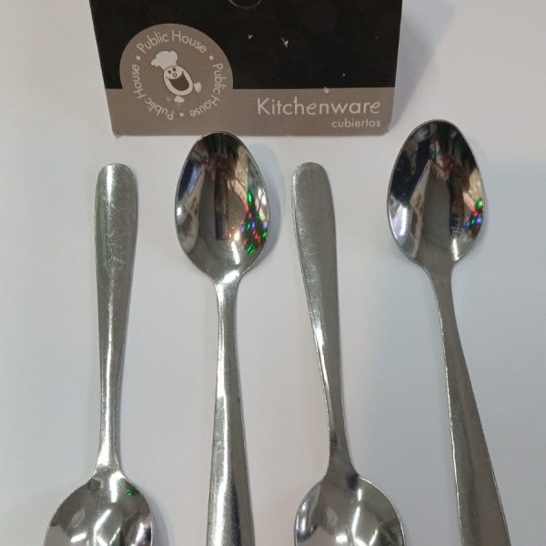 Cuchara para TE x 4u  acero-41640