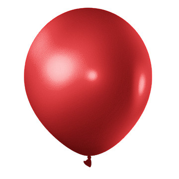 Globos 12" x 50u ROJOS perlados- 05409