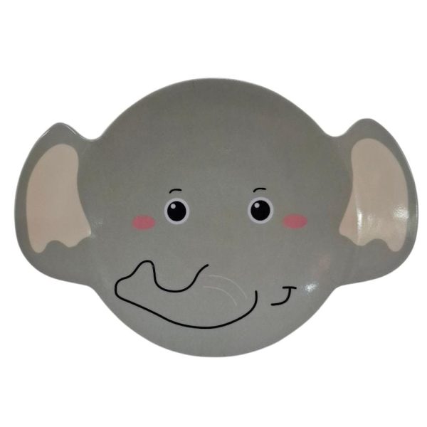 Plato infantil melamina elefantito- 05128