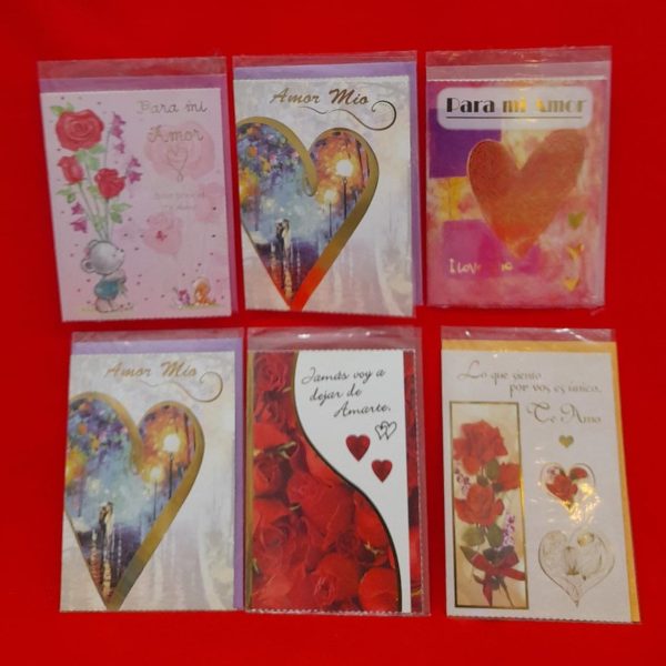 Tarjeta triple con sobre-AMOR-61