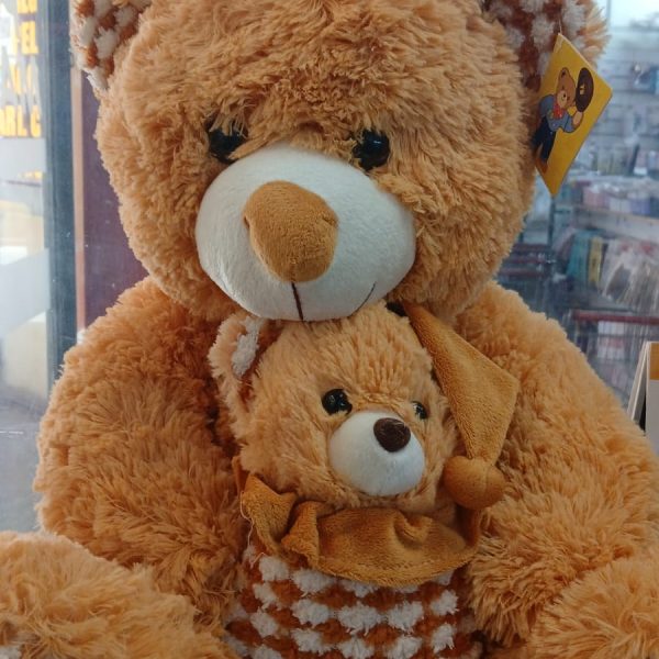 Oso con cria 40 cm - 3042