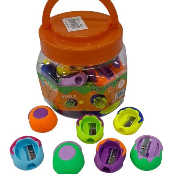 Sacapuntas con goma x 24 u en frasco- 10851