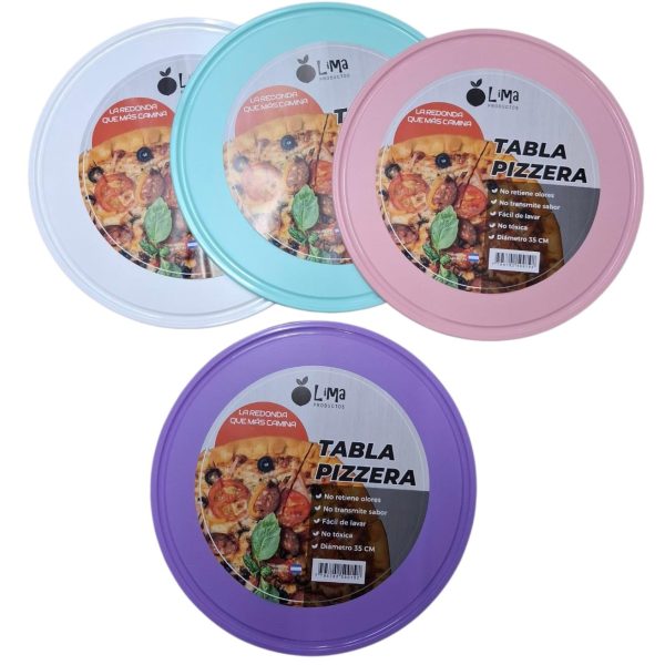 Tabla pizzera 35 cm plastica- 00192