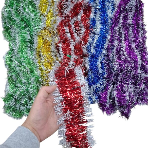 Lameta 1,80 mt bicolor 9 cm- 69599