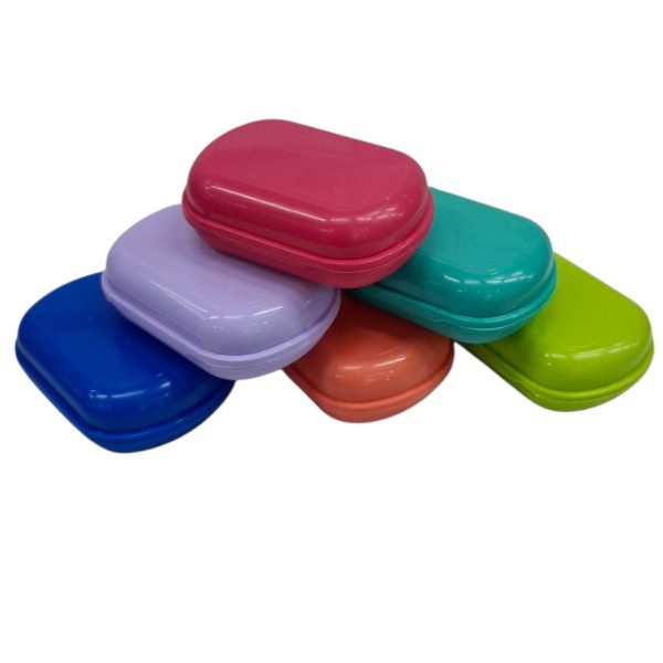 JABONERA PLASTICA CON TAPA- 45592