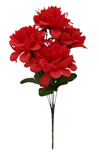 Ramo 30cm x 5 flores- 17081