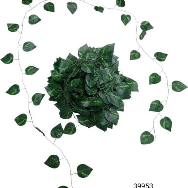 Enredadera hojas verdes 2,5 mts x 12 tiras-39960