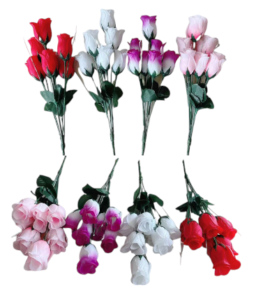 Ramo x7 flores 35 cm -A-201