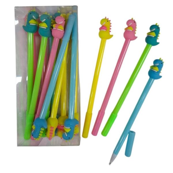 Lapicera infanti x12 DINOSAURIO- 55892