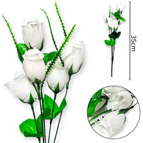 Ramo  pimpollo x 5 linea economica blancos-20162