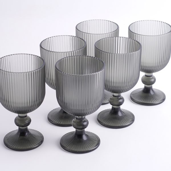 Copas vidrio color 280ml x 6u- 05242