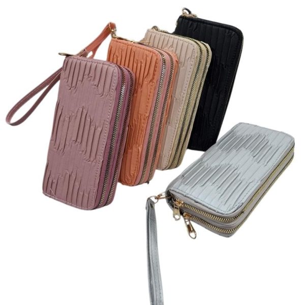 Billetera fichero 19 cm  doble cierre- 51258