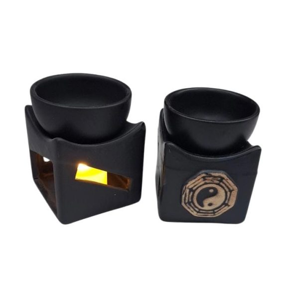 Hornito de ceramica 8 cm para esencias- 48702