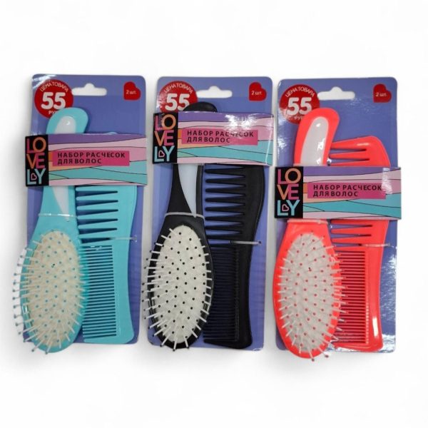 Set de peine y cepillo en blister- 13797