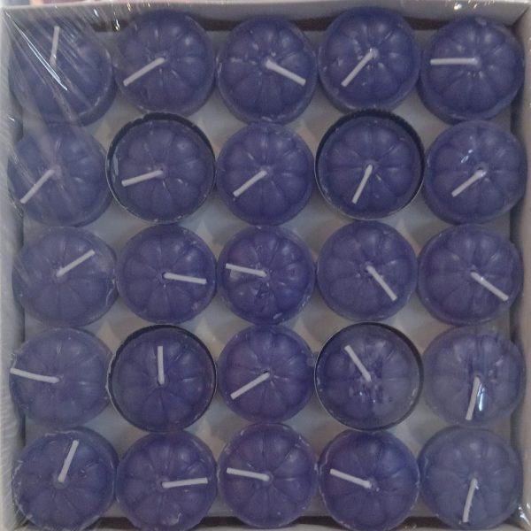 Velas de noche violetas x 50u- 10701V