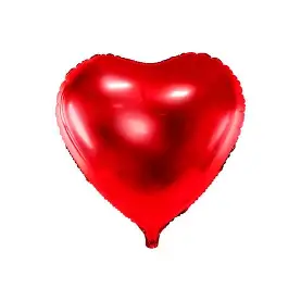 Globo Corazon 25 cm x 50u ROJOS-31698
