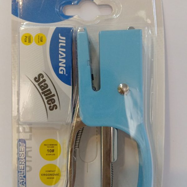 Abrochadora 11 cm + broches nª10 en blister-37274