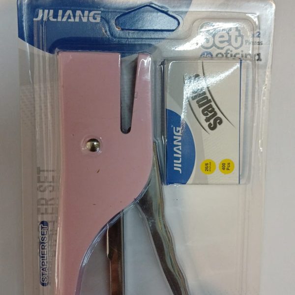 Abrochadora 14 cm + broches nª10 en blister-37304