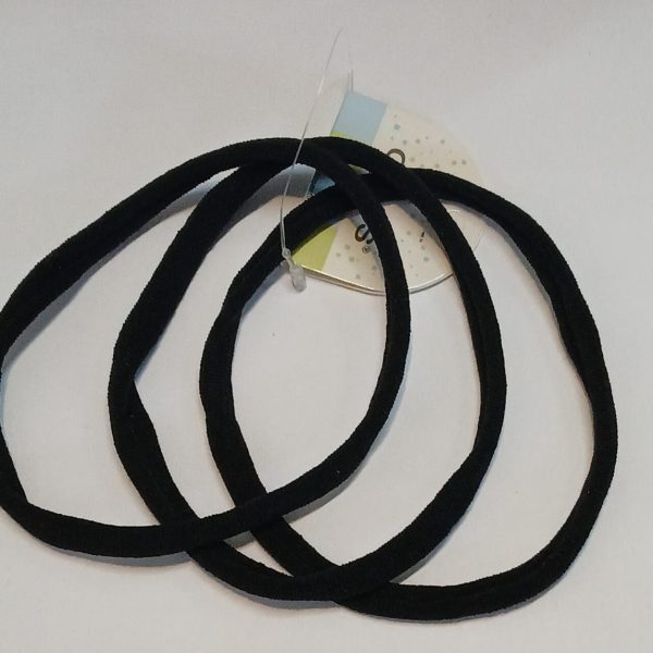 Vincha elastica para JOKEY  negras x3u- G-3N
