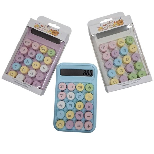 Calculadora digital 14x9 color - 55526