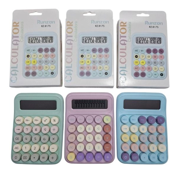 Calculadora digital 15X11 color - 55557