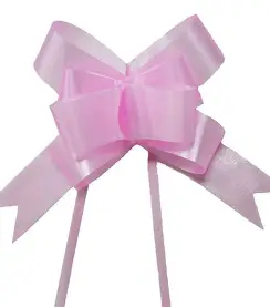 Moño magico N° 5 x 10u ROSA 70cm-55680