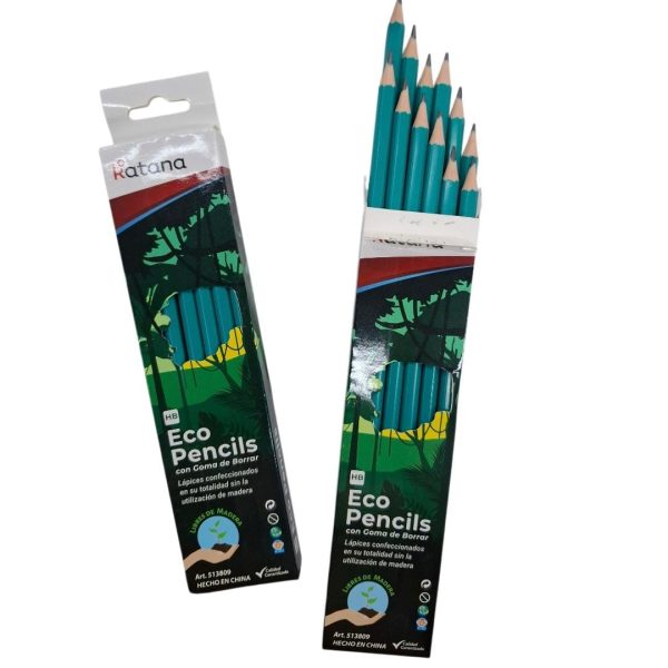 Lapìz NEGRO  hb con goma x12 en caja- 88810