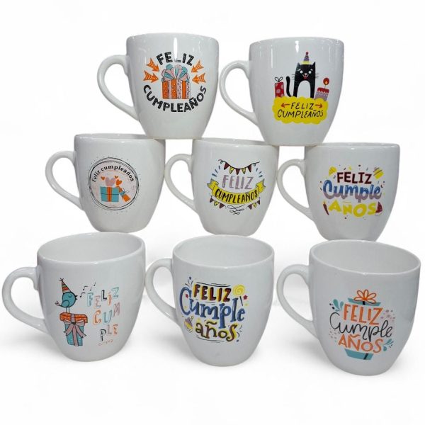 Taza ceramica bombe FELIZ CUMPLEAÑOS- 90001