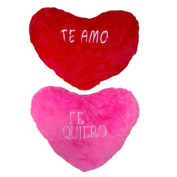 Almohadon Corazón 52 cm TE AMO- 002