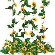 Enredadera artificial con girasoles 1,95mt- 64221