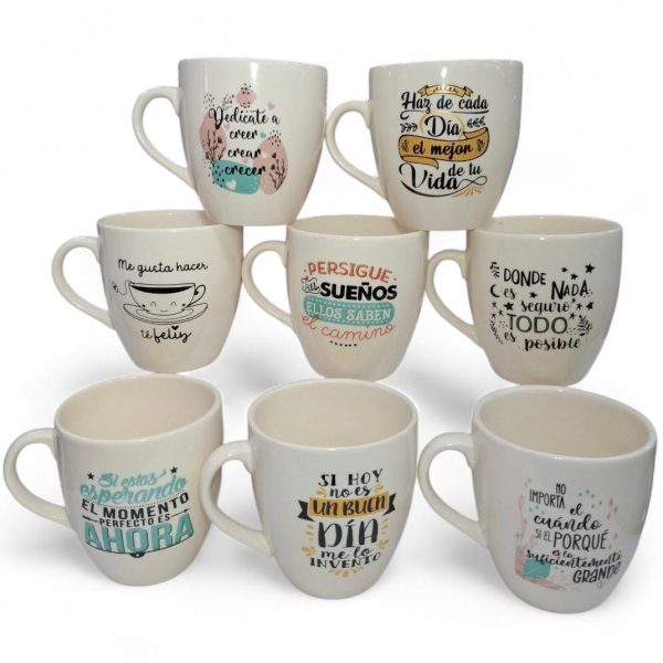Taza ceramica bombe frases motivadoras -90002