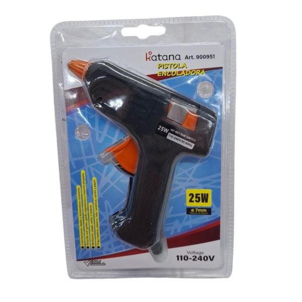 Pistola encoladora chica 24W en blister- 79311