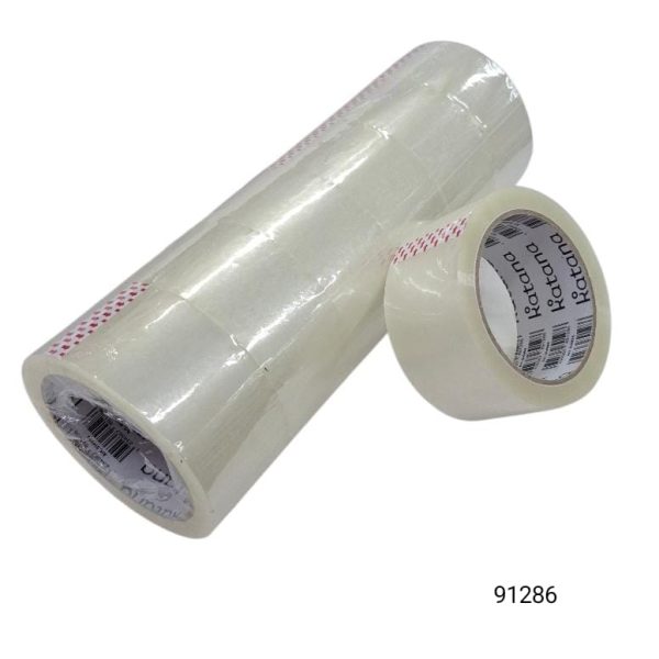 Cinta de embalaar TRANSPARENTE 80 mts-91286