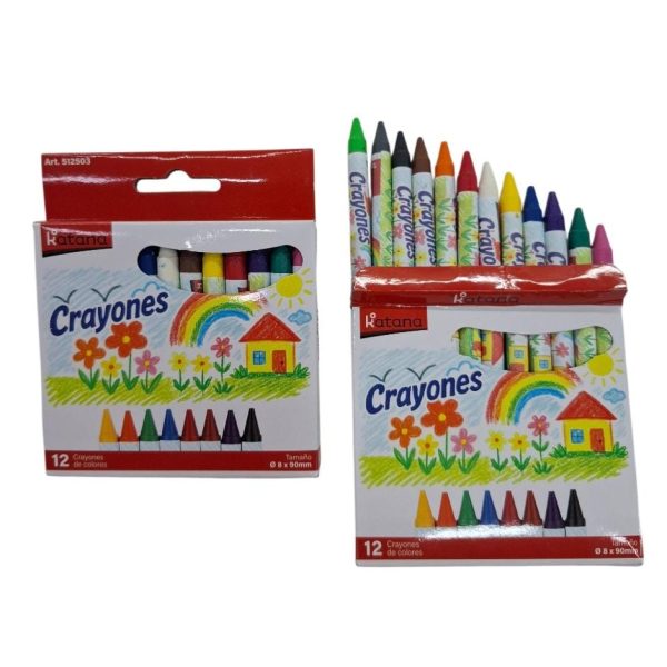 Crayon corto x 12 en caja- 85468