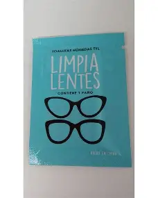 Toallitas Humedas limpia lentes- 63604