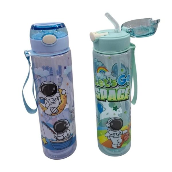 Botella infantil 700ml astronauta plastica- 33866