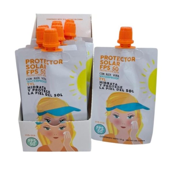 Pouch protector solar FPS50 con aloe vera waterproof-67275