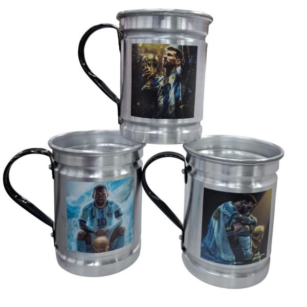 Chopp Aluminio 1 lt MESSI-04688