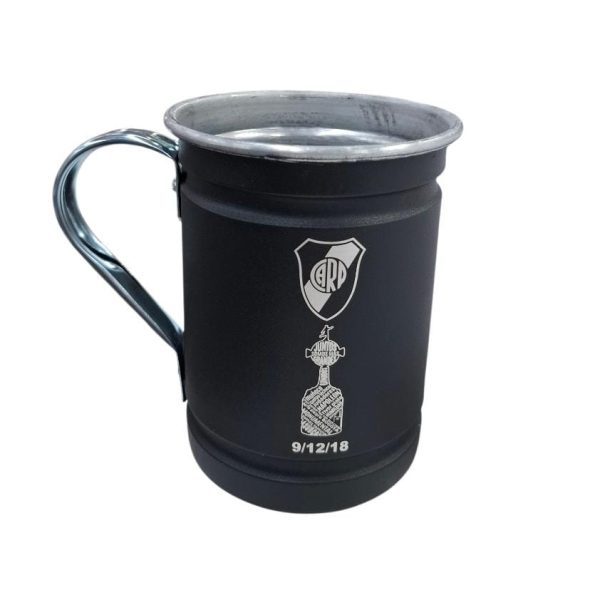 Chopp aluminio pintado RIVER 1LT con manija- 94696