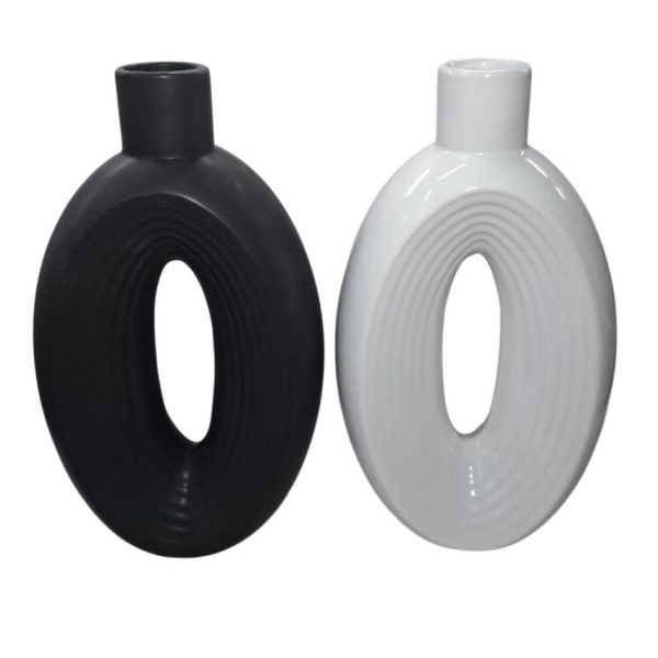 Florero ceramica deco 28 cm- 03582