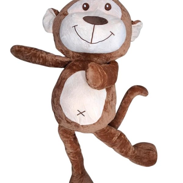 Mono peluche patas largas 85 cm - 0563