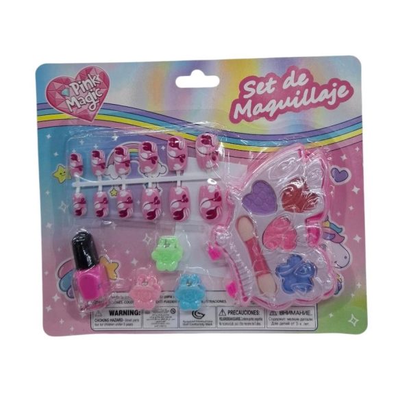 Set cosmetica infantil con accesorios en blister- 09712